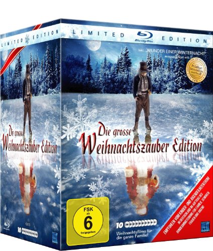 Die große Weihnachtszauber Edition - inkl. Wunder einer Winternacht (10 Filme Limited Edition) (Blu-ray) von Ksm (Soulfood)
