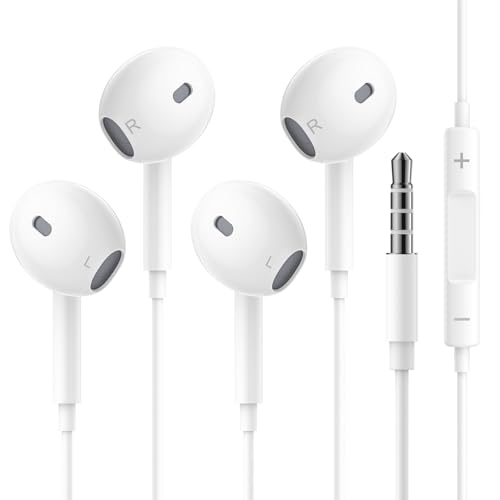 2 Pack 3.5mm kopfhörer,In Ear Ohrhörer mit Kabel,HiFi Stereo Sound Isolating Headset mit Mikrofon und Lautstärkeregler für S-amsung Galaxy, i-Phone,h-uawei,A-ndroid,Smartphone,Laptop,MP3/4 Players usw 2 Pack 3.5mm kopfhörer,In Ear Ohrhörer mit Kabel,HiFi Stereo Sound Isolating Headset mit Mikrofon und Lautstärkeregler für S-amsung Galaxy, i-Phone,h-uawei,A-ndroid,Smartphone,Laptop,MP3/4 Players usw von hattie's