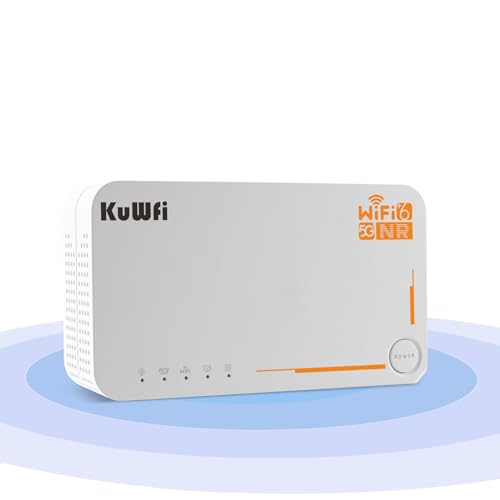 5G Router, 5G mobiler WLAN Router, NSA/SA 2.5Gbps 5G eSIM Modem, KuWFi 5G WLAN Router, 5G Router SIM Karte, AX3600 Dualband Pocket Wireless WiFi 6 Router, 32 Benutzer, 4000mAh, 5G Hotspot,Plug & Play 5G Router, 5G mobiler WLAN Router, NSA/SA 2.5Gbps 5G eSIM Modem, KuWFi 5G WLAN Router, 5G Router SIM Karte, AX3600 Dualband Pocket Wireless WiFi 6 Router, 32 Benutzer, 4000mAh, 5G Hotspot,Plug & Play von KuWFi