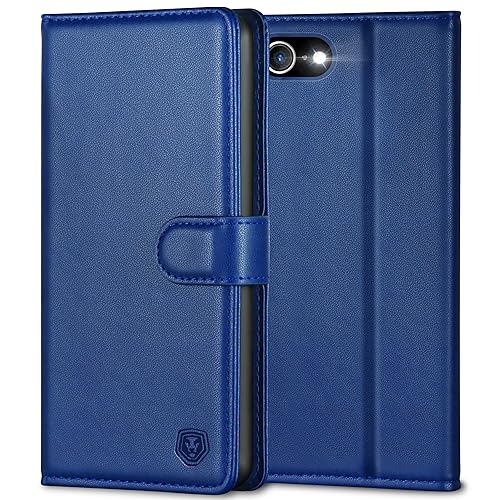 Handyhülle für iPhone SE 2022/2020 Hülle iPhone 7 / iPhone 8 Hülle Leder Klapphülle Brieftasche Kartenfach Ständer Magnet Handytasche Case Schutzhülle für iPhone SE 2022 5G/ SE 2020/8 / 7 - Royalblau Handyhülle für iPhone SE 2022/2020 Hülle iPhone 7 / iPhone 8 Hülle Leder Klapphülle Brieftasche Kartenfach Ständer Magnet Handytasche Case Schutzhülle für iPhone SE 2022 5G/ SE 2020/8 / 7 - Royalblau von Kuafcase
