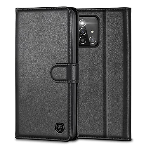 Kuafcase Für Samsung A51 Hülle, Flip Wallet Lederhülle mit 4 Kartenfächern Magnetverschluss Kickstand Stoßfeste Schutzhülle Handyhülle für Samsung Galaxy A51 - Schwarz Kuafcase Für Samsung A51 Hülle, Flip Wallet Lederhülle mit 4 Kartenfächern Magnetverschluss Kickstand Stoßfeste Schutzhülle Handyhülle für Samsung Galaxy A51 - Schwarz von Kuafcase