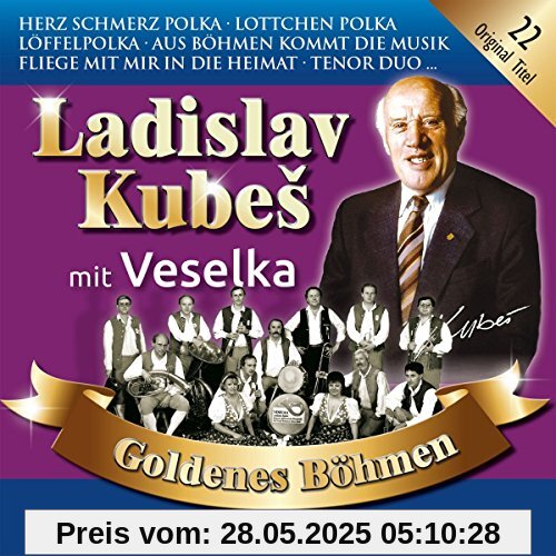 Goldenes Böhmen 3,Jubiläumsausgabe von Kubes, Ladislav mit Veselka