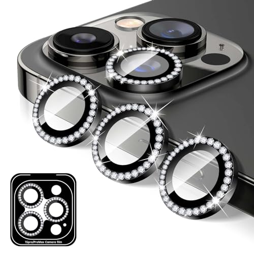 Kucheed Diamant Kamera Objektivschutz für iPhone 13 Pro/iPhone 13 Pro Max, Bling 9H Gehärtetes Glas Kamera Abdeckung, Individuelle Automatische Ausrichtung Metallringe, Glitzer Phone Lens Cover Film Kucheed Diamant Kamera Objektivschutz für iPhone 13 Pro/iPhone 13 Pro Max, Bling 9H Gehärtetes Glas Kamera Abdeckung, Individuelle Automatische Ausrichtung Metallringe, Glitzer Phone Lens Cover Film von Kucheed