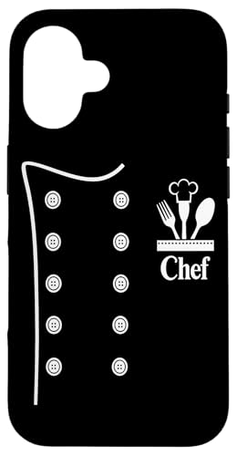 Chef Koch Küchenchef Essen Küche Hobbykoch Kochen Lustig Hülle für iPhone 16 Chef Koch Küchenchef Essen Küche Hobbykoch Kochen Lustig Hülle für iPhone 16 von Küche Koch Köchin Kochen Gastronomie Sprüche