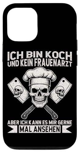 Ich Bin Koch Und Kein Frauenarzt Aber Kann Mal Ansehen Koch Hülle für iPhone 12/12 Pro Ich Bin Koch Und Kein Frauenarzt Aber Kann Mal Ansehen Koch Hülle für iPhone 12/12 Pro von Küche Koch Köchin Kochen Gastronomie Sprüche