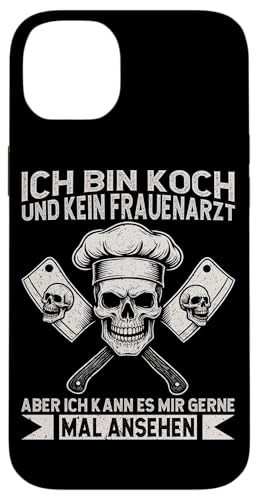 Ich Bin Koch Und Kein Frauenarzt Aber Kann Mal Ansehen Koch Hülle für iPhone 14 Plus Ich Bin Koch Und Kein Frauenarzt Aber Kann Mal Ansehen Koch Hülle für iPhone 14 Plus von Küche Koch Köchin Kochen Gastronomie Sprüche