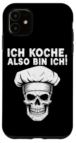 Ich Koche Also Bin Ich Hobbykoch Küchenchef Essen Küche Hülle für iPhone 11 Ich Koche Also Bin Ich Hobbykoch Küchenchef Essen Küche Hülle für iPhone 11 von Küche Koch Köchin Kochen Gastronomie Sprüche