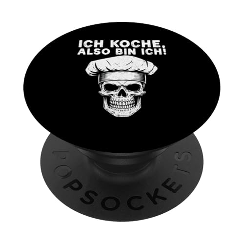 Ich Koche Also Bin Ich Hobbykoch Küchenchef Essen Küche PopSockets Klebender PopGrip Ich Koche Also Bin Ich Hobbykoch Küchenchef Essen Küche PopSockets Klebender PopGrip von Küche Koch Köchin Kochen Gastronomie Sprüche
