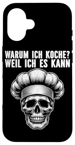 Warum Ich Koche Weil Ich Es Kann Hobbykoch Kochen Lustig Hülle für iPhone 16 Warum Ich Koche Weil Ich Es Kann Hobbykoch Kochen Lustig Hülle für iPhone 16 von Küche Koch Köchin Kochen Gastronomie Sprüche