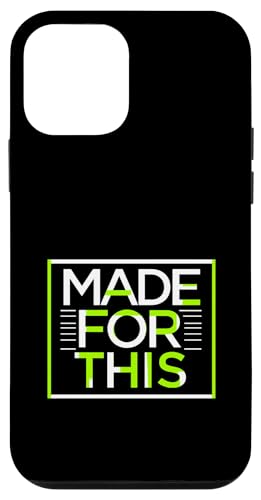 MADE FOR THIS Fett typografisch Hülle für iPhone 12 mini von Kühnes typografisches Design