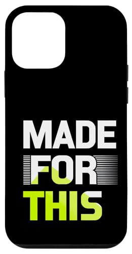 MADE FOR THIS Fett typografisch Hülle für iPhone 12 mini von Kühnes typografisches Design