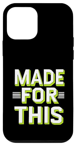 MADE FOR THIS Fett typografisch Hülle für iPhone 12 mini MADE FOR THIS Fett typografisch Hülle für iPhone 12 mini von Kühnes typografisches Design
