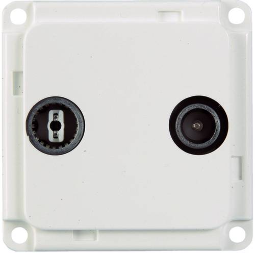 71683 Elektro-Sockelleistensystem Geräteeinsatz Antenne/SAT Weiß 1St. 71683 Elektro-Sockelleistensystem Geräteeinsatz Antenne/SAT Weiß 1St. von Kündahl-Weitzel