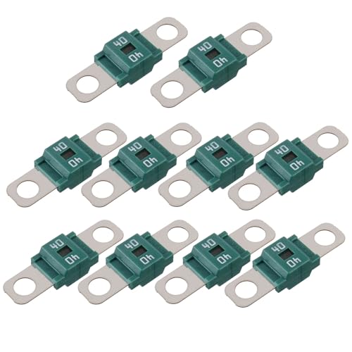 Kueohse/Midi-Sicherung 40 A Hochstromsicherung, Schraubsicherung 40 Ampere für Autos, LKWs, Baufahrzeuge, Wohnwagen (10 StüCk) von Kueohse