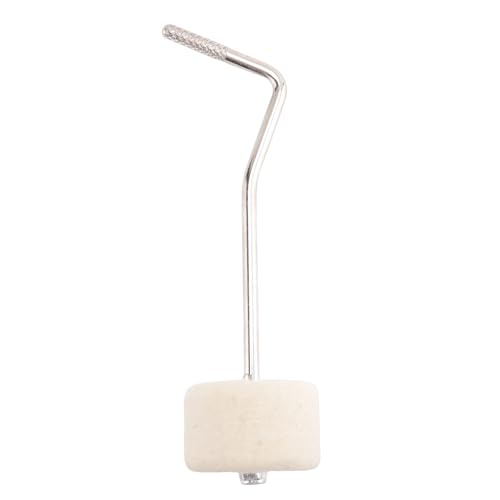 Kueohse 1 Stück Drum Pedal Beater Drum Hammer mit Filzkopf Silber & Drum Pedal Hammer für Drum Pedals Beater Percussion Instrument Parts Kueohse 1 Stück Drum Pedal Beater Drum Hammer mit Filzkopf Silber & Drum Pedal Hammer für Drum Pedals Beater Percussion Instrument Parts von Kueohse