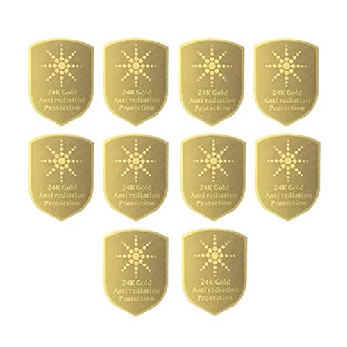 Kueohse 10 StüCke Anti Strahlungs Schild Aufkleber, 5G EMF Schutz Handy Aufkleber, Elektrischer Schutz für Telefone// Kueohse 10 StüCke Anti Strahlungs Schild Aufkleber, 5G EMF Schutz Handy Aufkleber, Elektrischer Schutz für Telefone// von Kueohse