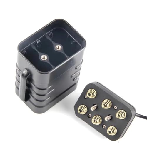 Kueohse 12V 6X18650 Batteriekasten, LED-Licht, Batteriehalter mit Kabel, USB/DC, Dual-Schnittstelle, Wasserdichter Batteriekasten, Langlebig, Einfache Installation, Einfach zu Bedienen Kueohse 12V 6X18650 Batteriekasten, LED-Licht, Batteriehalter mit Kabel, USB/DC, Dual-Schnittstelle, Wasserdichter Batteriekasten, Langlebig, Einfache Installation, Einfach zu Bedienen von Kueohse