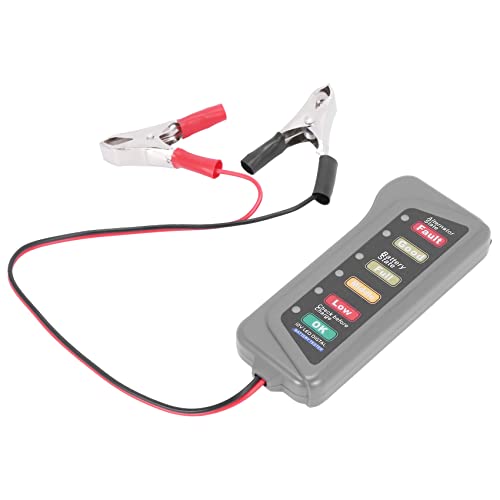 Kueohse 12V Autobatterie- und Lichtmaschinentester - Test Battery Condition & Alternator Charging (LED-Anzeige) von Kueohse