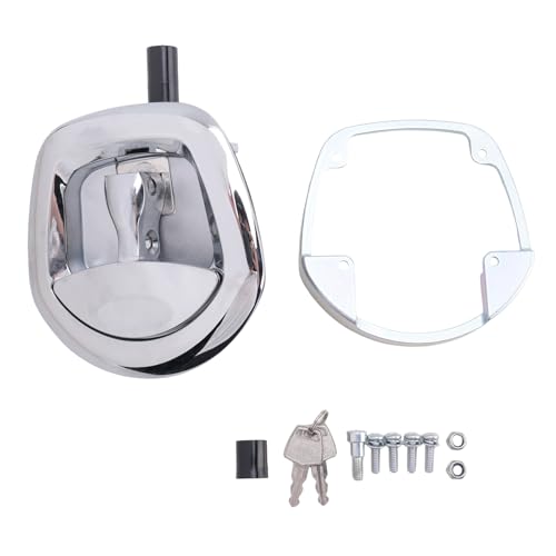 Kueohse 1Set Offroad Modified Trailer Mechanisches Türschloss Escort Diebstahlsicherung Whale Tail Lamp Lock von Kueohse