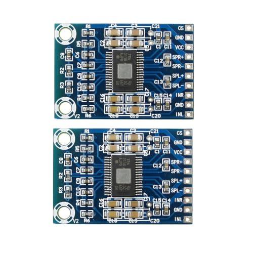 Kueohse 2 STÜCKE TPA3116D2 Mini-Digitalverstärker DC12V-24V D- 50 W + 50 W XH-M562 Verstärker 50 W Leistungsverstärkerplatine Kueohse 2 STÜCKE TPA3116D2 Mini-Digitalverstärker DC12V-24V D- 50 W + 50 W XH-M562 Verstärker 50 W Leistungsverstärkerplatine von Kueohse