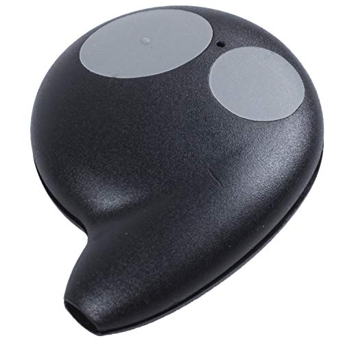 Kueohse 2 Tasten Schlüsseletui Fernbedienung Schlüsseletui Für Cobra Alarm Fob Ohne Batterie Schwarz von Kueohse