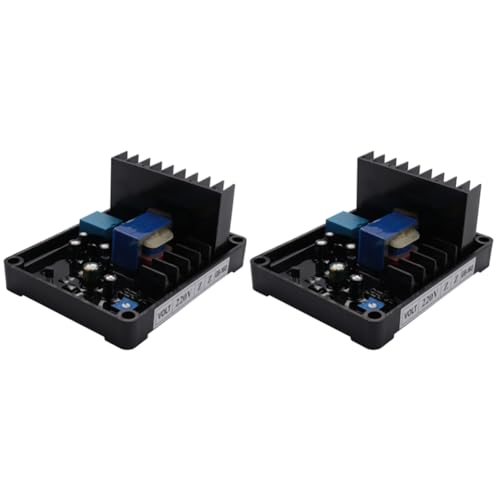 Kueohse 2-Teiliger GB160 Spannungsregler AVR für Bürstengenerator Aus Schwarzem Kunststoff Kueohse 2-Teiliger GB160 Spannungsregler AVR für Bürstengenerator Aus Schwarzem Kunststoff von Kueohse