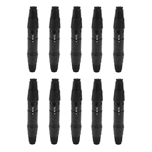 Kueohse 20 StüCke 3Pin XLR Stecker auf Buchse Mikrofon VerläNgerung Kabel Mikrofon Kabel Stecker Audio Buchse Mic Audio Stecker Adapter Kueohse 20 StüCke 3Pin XLR Stecker auf Buchse Mikrofon VerläNgerung Kabel Mikrofon Kabel Stecker Audio Buchse Mic Audio Stecker Adapter von Kueohse