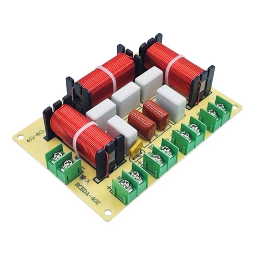 Kueohse 200 W 4-Wege-Crossover-Audio-Lautsprecher-Crossover, Dual-Bass + Mitteltöner + Hochtöner, Frequenzteiler, Professioneller KTV-Crossover Kueohse 200 W 4-Wege-Crossover-Audio-Lautsprecher-Crossover, Dual-Bass + Mitteltöner + Hochtöner, Frequenzteiler, Professioneller KTV-Crossover von Kueohse