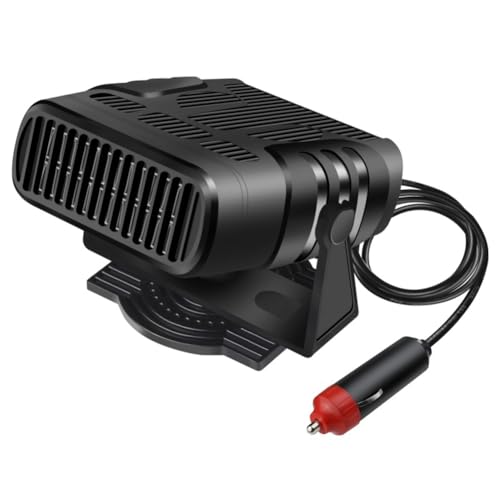 Kueohse 24 V, 200 W, Tragbare Autoheizung, Schnelle Erwärmung, Automatischer Demister, 360-Grad-Drehung, Auto-Defroster, Windschutzscheiben-Defroster Kueohse 24 V, 200 W, Tragbare Autoheizung, Schnelle Erwärmung, Automatischer Demister, 360-Grad-Drehung, Auto-Defroster, Windschutzscheiben-Defroster von Kueohse
