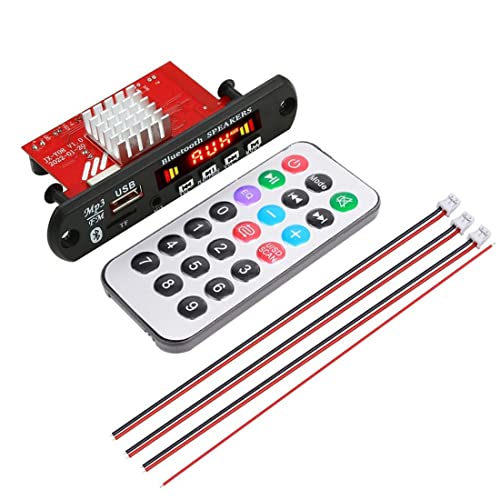 Kueohse 2X60W VerstäRker Bluetooth 5.0 MP3 Decoder Board Freisprecheinrichtung 12V Wireless Music Player Audio USB TF AUX FM Radio Kueohse 2X60W VerstäRker Bluetooth 5.0 MP3 Decoder Board Freisprecheinrichtung 12V Wireless Music Player Audio USB TF AUX FM Radio von Kueohse