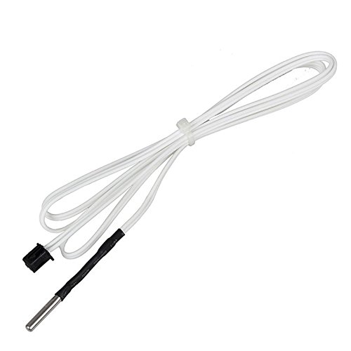 Kueohse 3D Drucker Teile HT-NTC100K Thermistor Temperatursensor Fuer Hochtemperatur Filament 350 Grad B3950 Fuer 1 Mt von Kueohse