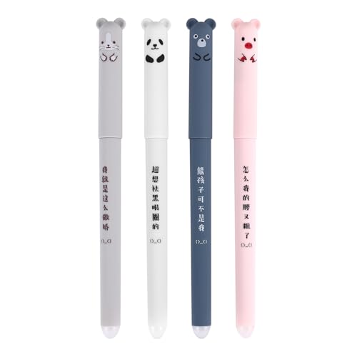 Kueohse 4 Teile/Satz Niedlichen Tier Panda Maus Löschbaren Gel Tinte Stift 0,35 Mm Gel Stift Schule BÜRo Bedarf Geschenk Studenten Schreibwaren Kueohse 4 Teile/Satz Niedlichen Tier Panda Maus Löschbaren Gel Tinte Stift 0,35 Mm Gel Stift Schule BÜRo Bedarf Geschenk Studenten Schreibwaren von Kueohse