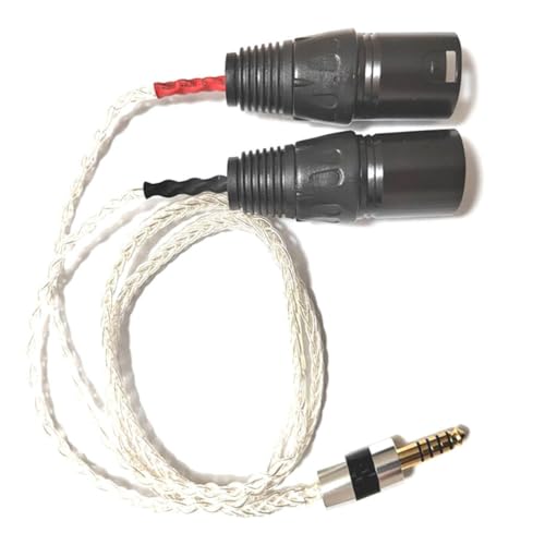 Kueohse 4.4mm Ausgewogener Stecker auf XLR-Stecker Audio Adapter Kabel Hochwertige Tonübertragung A Kueohse 4.4mm Ausgewogener Stecker auf XLR-Stecker Audio Adapter Kabel Hochwertige Tonübertragung A von Kueohse