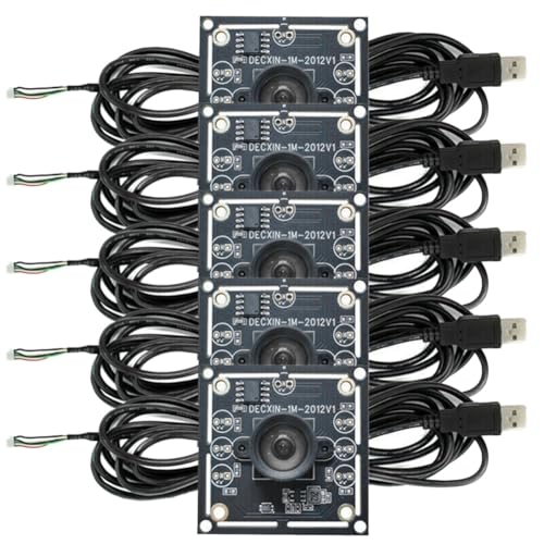 Kueohse 5 Stück 100-Grad-Kameramodul 1 MP OV9732 1280 X 720 USB Kostenloser Treiber Manueller, mit 2 Meter Kabel für Winxp/7/8/10 Kueohse 5 Stück 100-Grad-Kameramodul 1 MP OV9732 1280 X 720 USB Kostenloser Treiber Manueller, mit 2 Meter Kabel für Winxp/7/8/10 von Kueohse