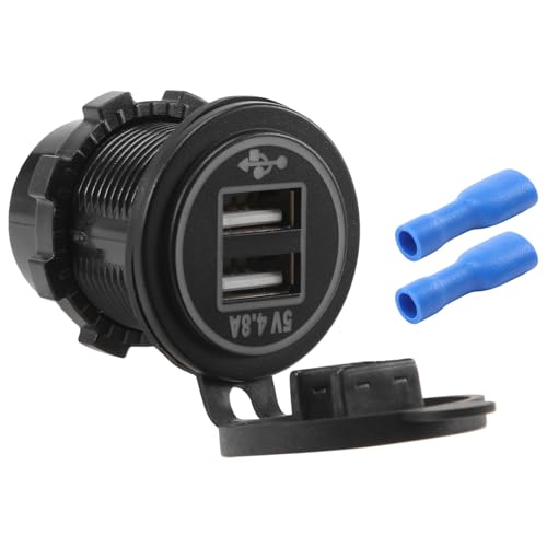 Kueohse 5 V 4.8A Dual Usb Ladegerät Buchse Adapter Dose Für 12 V 24 V Auto Schiff Rv Kueohse 5 V 4.8A Dual Usb Ladegerät Buchse Adapter Dose Für 12 V 24 V Auto Schiff Rv von Kueohse