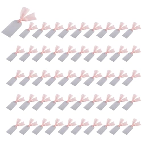 Kueohse 50 Stück Matten Acryl-Hochzeitskarten Transparente Dekoration Acryl Namensschilder DIY Platzkarten von Kueohse