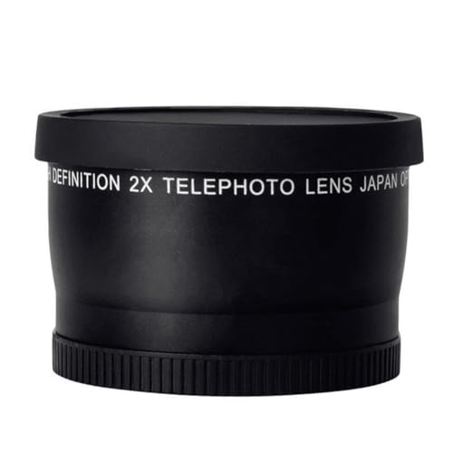 Kueohse 55mm 2.0X Teleobjektiv Telekonverter Objektiv Digitale Spiegelreflexkamera Teile Hochwertiges Fotografie-Zubehör Kueohse 55mm 2.0X Teleobjektiv Telekonverter Objektiv Digitale Spiegelreflexkamera Teile Hochwertiges Fotografie-Zubehör von Kueohse