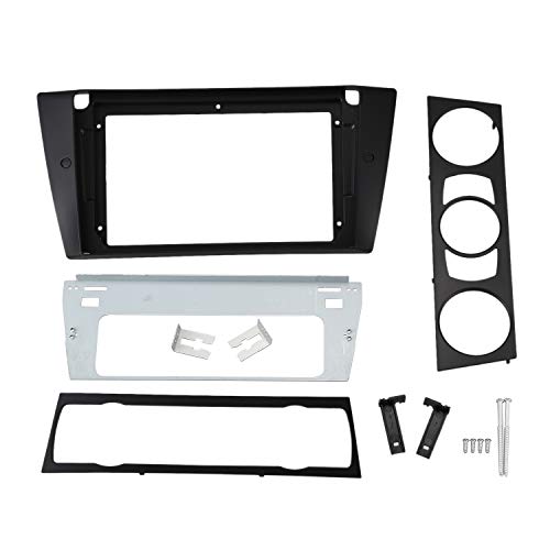 Kueohse Auto Radio Blende für E90 E91 9 Stereo DVD Spieler Dash Board Kit Front Platte von Kueohse