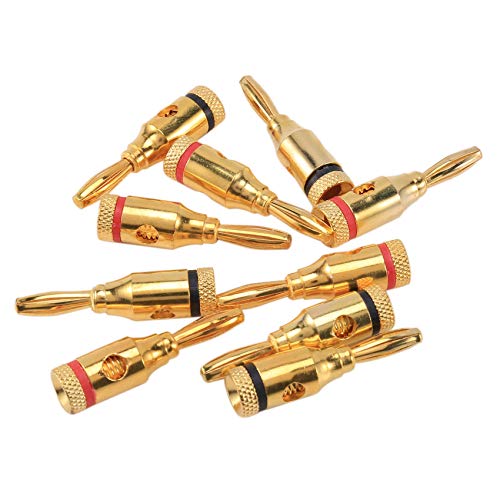 Kueohse Bananen Stecker, Verbinder, Offener Schrauben Typ, 5 Paare Kueohse Bananen Stecker, Verbinder, Offener Schrauben Typ, 5 Paare von Kueohse
