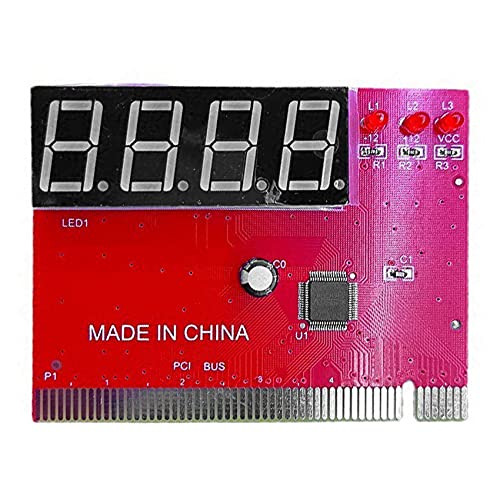 Kueohse Computer PCI Test Karten Motherboard LED 4-Stelliger Diagnose Tester Debug Karte PC Analysator Kueohse Computer PCI Test Karten Motherboard LED 4-Stelliger Diagnose Tester Debug Karte PC Analysator von Kueohse