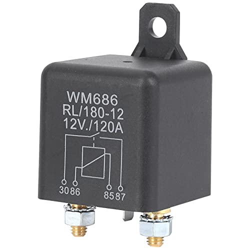 Kueohse DC Batterie Trennrelais 12V/120A Spitzenlast fuer Pkw Kfz (12V/120A) von Kueohse