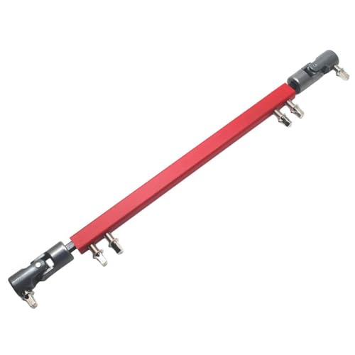 Kueohse Doppelte Kick-Drum-Pedal-Antriebswelle, Stahl-Bass-Drum-Pedal-Verbindungsarm, Rot, Langlebig, Einfach zu Bedienen Kueohse Doppelte Kick-Drum-Pedal-Antriebswelle, Stahl-Bass-Drum-Pedal-Verbindungsarm, Rot, Langlebig, Einfach zu Bedienen von Kueohse