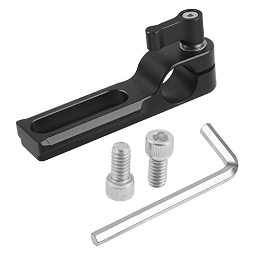 Kueohse Einzel Loch 15MM Schienen Klemme Halter Stab Klemme EIN DSLR Kamera/Schiene für Stab VerläNgerung DSLR Kamera Rig, Schwarz Kueohse Einzel Loch 15MM Schienen Klemme Halter Stab Klemme EIN DSLR Kamera/Schiene für Stab VerläNgerung DSLR Kamera Rig, Schwarz von Kueohse