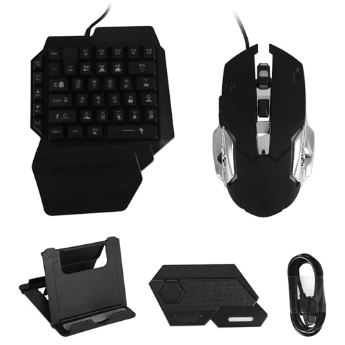 Kueohse Gamepad Mobile für Controller Gaming Tastatur Maus Konverter Bluetooth für IOS Android Spiel Adapter, Mix SE Set von Kueohse