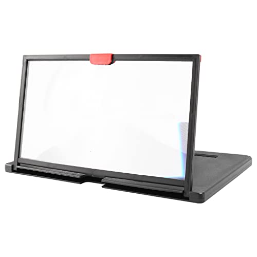 Kueohse Handy Bildschirm Lupe 12 3D HD Video VerstäRker StäNder Halterung mit Film Spiel Schwarz Faltbar Schreibtisch Halter Kueohse Handy Bildschirm Lupe 12 3D HD Video VerstäRker StäNder Halterung mit Film Spiel Schwarz Faltbar Schreibtisch Halter von Kueohse