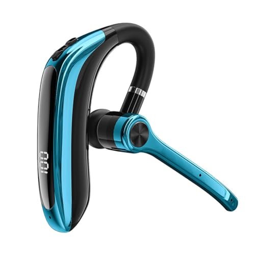 Kueohse Kabellose Kopfhörer mit Dual-Mikrofon, Bluetooth-Ohrhörer ENC, Geräuschunterdrückung, Headset für Geschäftsfahrten, Einfache Installation, Blau Kueohse Kabellose Kopfhörer mit Dual-Mikrofon, Bluetooth-Ohrhörer ENC, Geräuschunterdrückung, Headset für Geschäftsfahrten, Einfache Installation, Blau von Kueohse