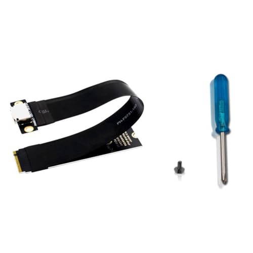Kueohse M.2 NVMe PCIE 4.0 auf Oculink SFF-8611 SFF-8612 Buchse Adapterkabel Externes Grafikkarten-Verlängerungskabel für Laptops Kueohse M.2 NVMe PCIE 4.0 auf Oculink SFF-8611 SFF-8612 Buchse Adapterkabel Externes Grafikkarten-Verlängerungskabel für Laptops von Kueohse