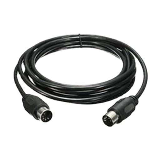 Kueohse MIDI-Verlängerungskabel 5-Polig Männlich zu Männlich Hochwertiges MIDI-Verlängerungskabel für Elektrisches Klavier, Gitarre und Instrument 1,5 M Kueohse MIDI-Verlängerungskabel 5-Polig Männlich zu Männlich Hochwertiges MIDI-Verlängerungskabel für Elektrisches Klavier, Gitarre und Instrument 1,5 M von Kueohse