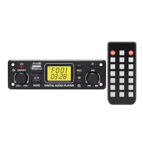 Kueohse MP3 -Player Decoder Board HiFi Stereo Bluetooth -Verstärker USB/SD/Aux/Optical/Bluetooth Player Gelb Kueohse MP3 -Player Decoder Board HiFi Stereo Bluetooth -Verstärker USB/SD/Aux/Optical/Bluetooth Player Gelb von Kueohse