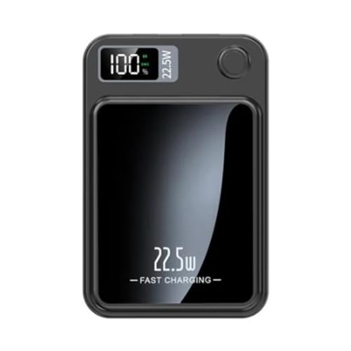 Kueohse Magnetisches Kabelloses Schnellladegerät Schwarz, Kabelloses Ladegerät, Powerbank 20000 MAh, Geeignet für Tragbares Induktionsladegerät / Kueohse Magnetisches Kabelloses Schnellladegerät Schwarz, Kabelloses Ladegerät, Powerbank 20000 MAh, Geeignet für Tragbares Induktionsladegerät / von Kueohse